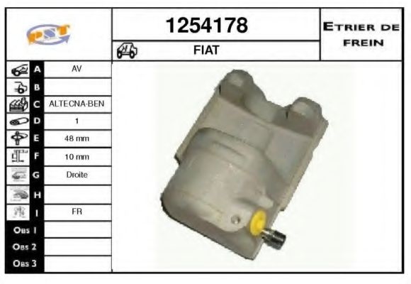 Тормозной суппорт BUDWEG CALIPER 34155