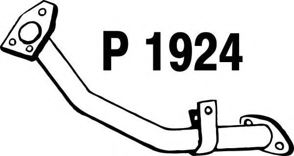 Труба выхлопного газа FENNO 1924
