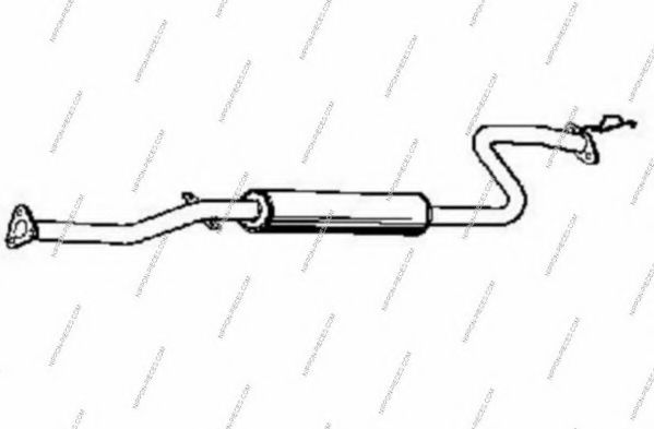Система выпуска ОГ NPS H430A113