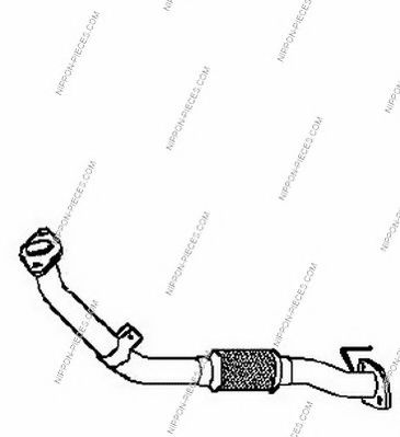 Система выпуска ОГ NPS M430I181