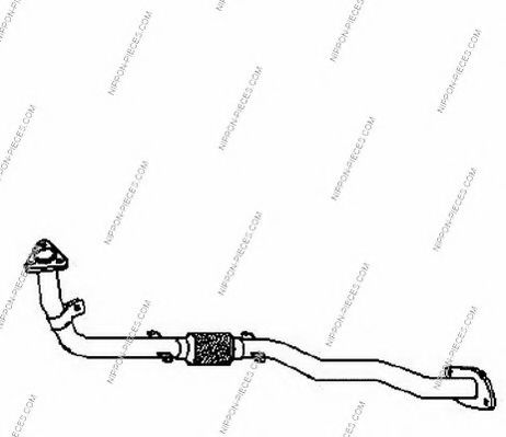 Система выпуска ОГ NPS N430N74
