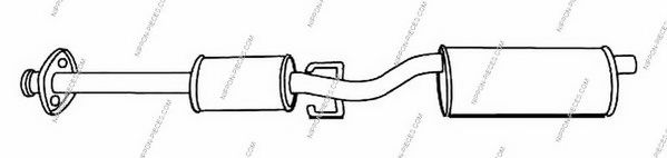 Система выпуска ОГ NPS O430L05