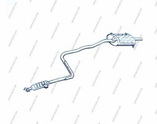 Система выпуска ОГ NPS S430I21