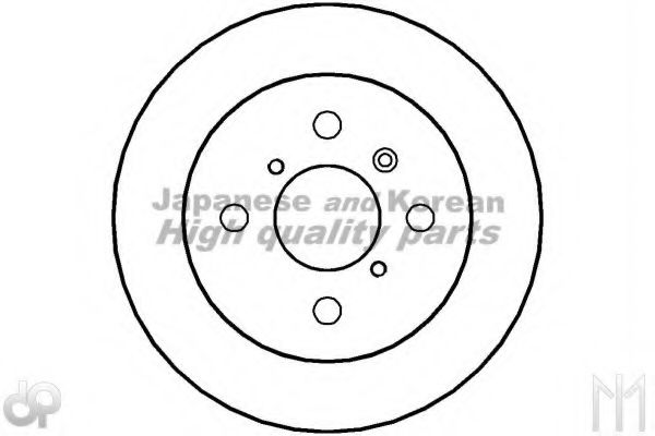 Тормозной диск ASHUKI 0993-6006