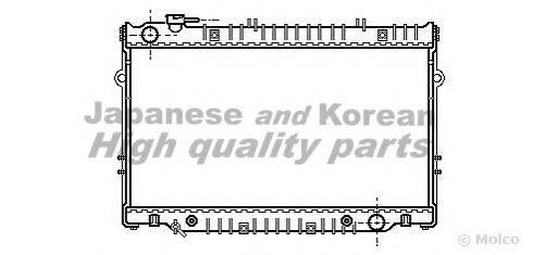 Радиатор, охлаждение двигателя ASHUKI T553-37