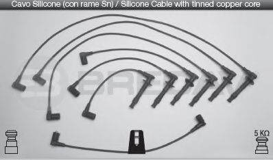 Комплект проводов зажигания BRECAV 30523