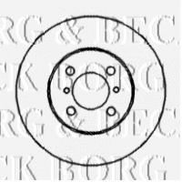 Тормозной диск BORG & BECK BBD4348