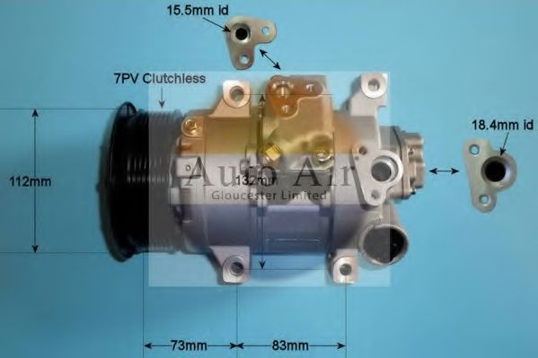 Компрессор, кондиционер AUTO AIR GLOUCESTER 14-6209P