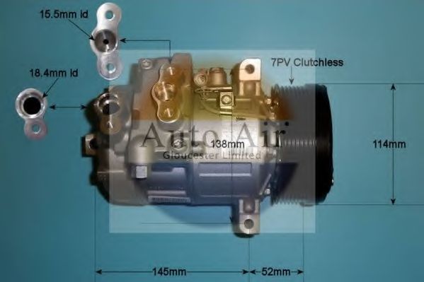 Компрессор, кондиционер AUTO AIR GLOUCESTER 14-2065