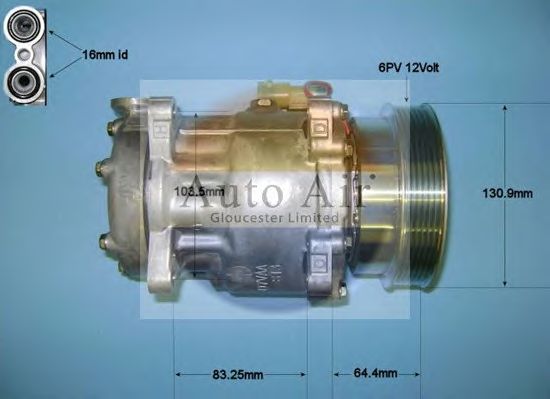 Компрессор, кондиционер AUTO AIR GLOUCESTER 14-3518