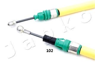 Трос, стояночная тормозная система JAPANPARTS 13101102