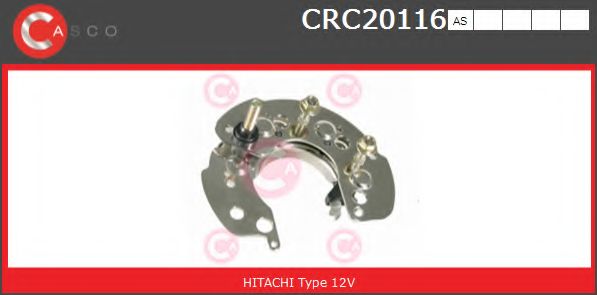 Выпрямитель, генератор CASCO CRC20116AS