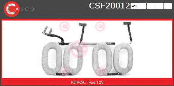 Обмотка возбуждения, стартер CASCO CSF20012AS
