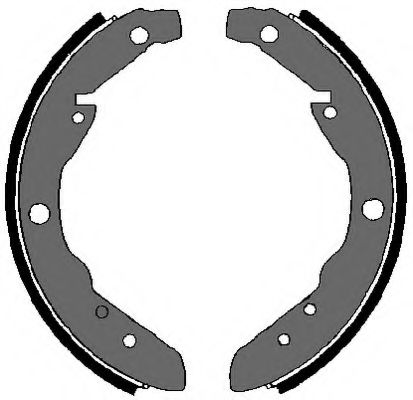 Комплект тормозных колодок VEMA 84405