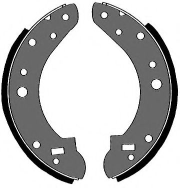 Комплект тормозных колодок VEMA 84612