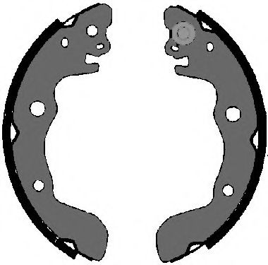 Комплект тормозных колодок VEMA 84636