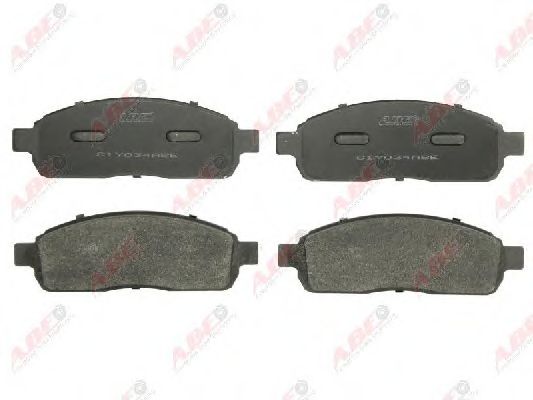 Комплект тормозных колодок, дисковый тормоз BENDIX D1083