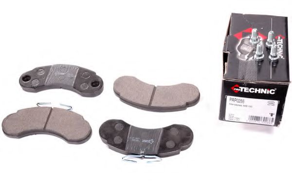 Комплект тормозных колодок, дисковый тормоз PROTECHNIC PRP0266