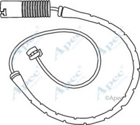 Указатель износа, накладка тормозной колодки APEC braking WIR5222