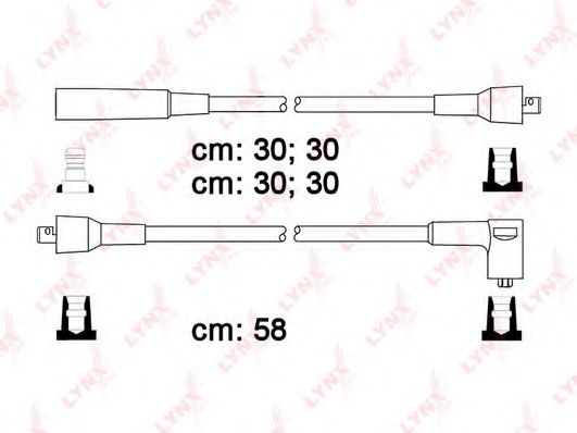 Комплект проводов зажигания BOUGICORD 4016