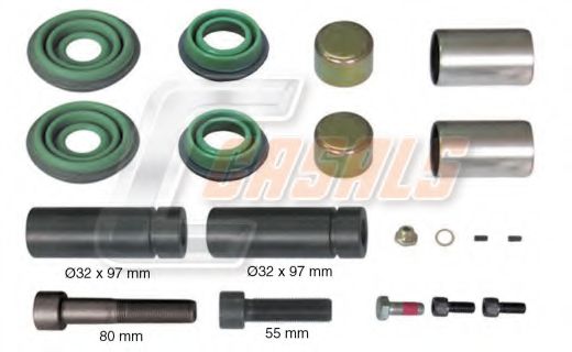 Ремкомплект, тормозной суппорт CASALS MD1050