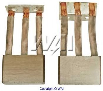 Угольная щетка, генератор WAIglobal BSX186