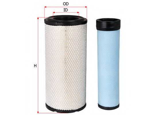 Воздушный фильтр SAKURA  Automotive A-5541-S