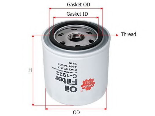 Масляный фильтр ACDelco PF1250