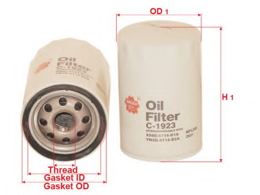 Масляный фильтр RYCO Z631