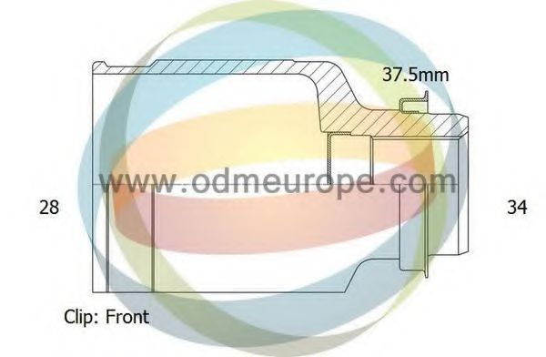 Шарнирный комплект, приводной вал ODM-MULTIPARTS 14-236097