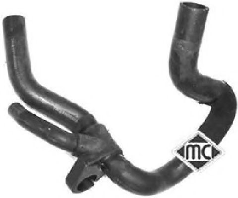 Шланг радиатора Metalcaucho 08907