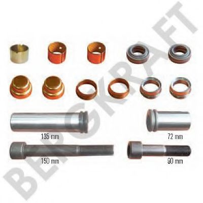 Ремкомплект, тормозной суппорт AUGER 3867