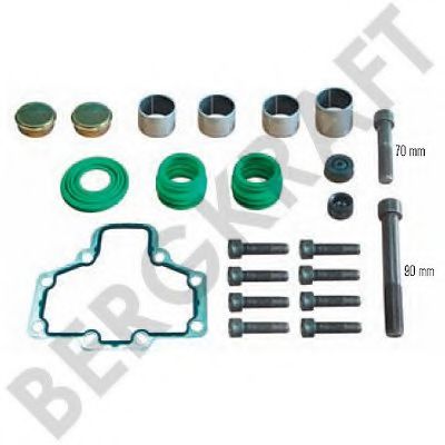 Ремкомплект, тормозной суппорт DT 597214