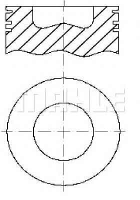Поршень METAL LEVE P1950
