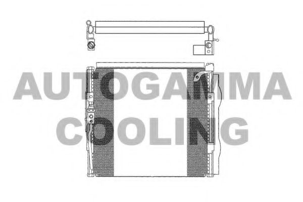 Конденсатор, кондиционер AUTOGAMMA 102661