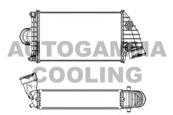 Интеркулер AUTOGAMMA 105453