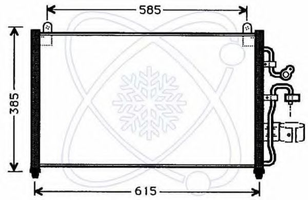 Конденсатор, кондиционер ACR DW5013
