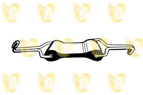 Резиновые полоски, система выпуска UNIGOM 165044