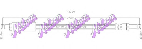 Тормозной шланг Brovex-Nelson H3388