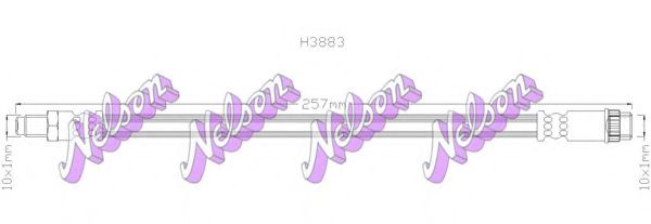 Тормозной шланг Brovex-Nelson H3883