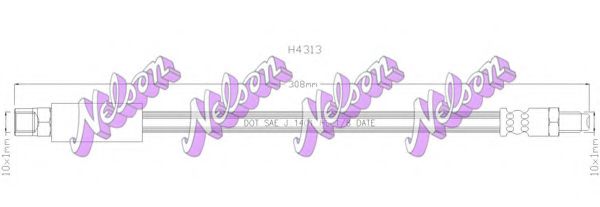 Тормозной шланг Brovex-Nelson H4313