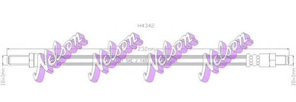 Тормозной шланг Brovex-Nelson H4342