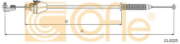 Тросик газа COFLE 11.0225