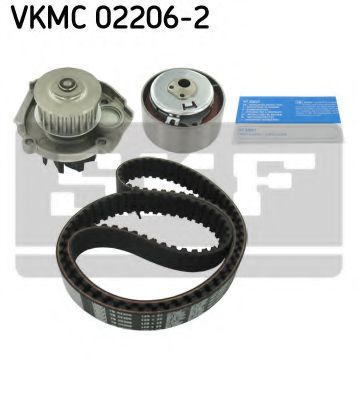 Водяной насос + комплект зубчатого ремня SKF VKMC 02206-2