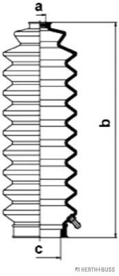 Комплект пылника, рулевое управление QH Benelux QG1208