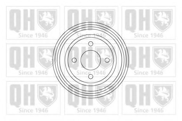 Тормозной барабан QUINTON HAZELL BDR120