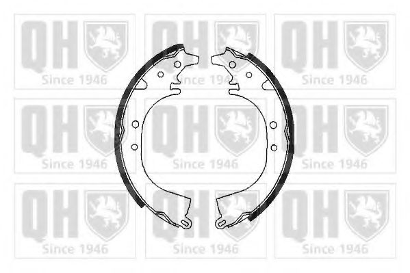 Комплект тормозных колодок QUINTON HAZELL BS758
