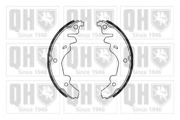 Комплект тормозных колодок QUINTON HAZELL BS979