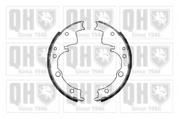 Комплект тормозных колодок QUINTON HAZELL BS989