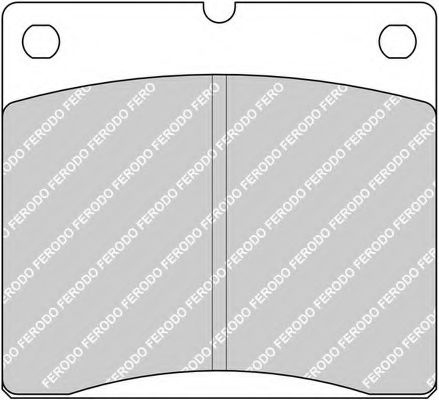 Комплект тормозных колодок, дисковый тормоз FERODO 29063